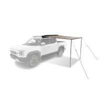 Auvent latéral Sunseeker 2x2m Rhino Rack – Fixation rapide, idé